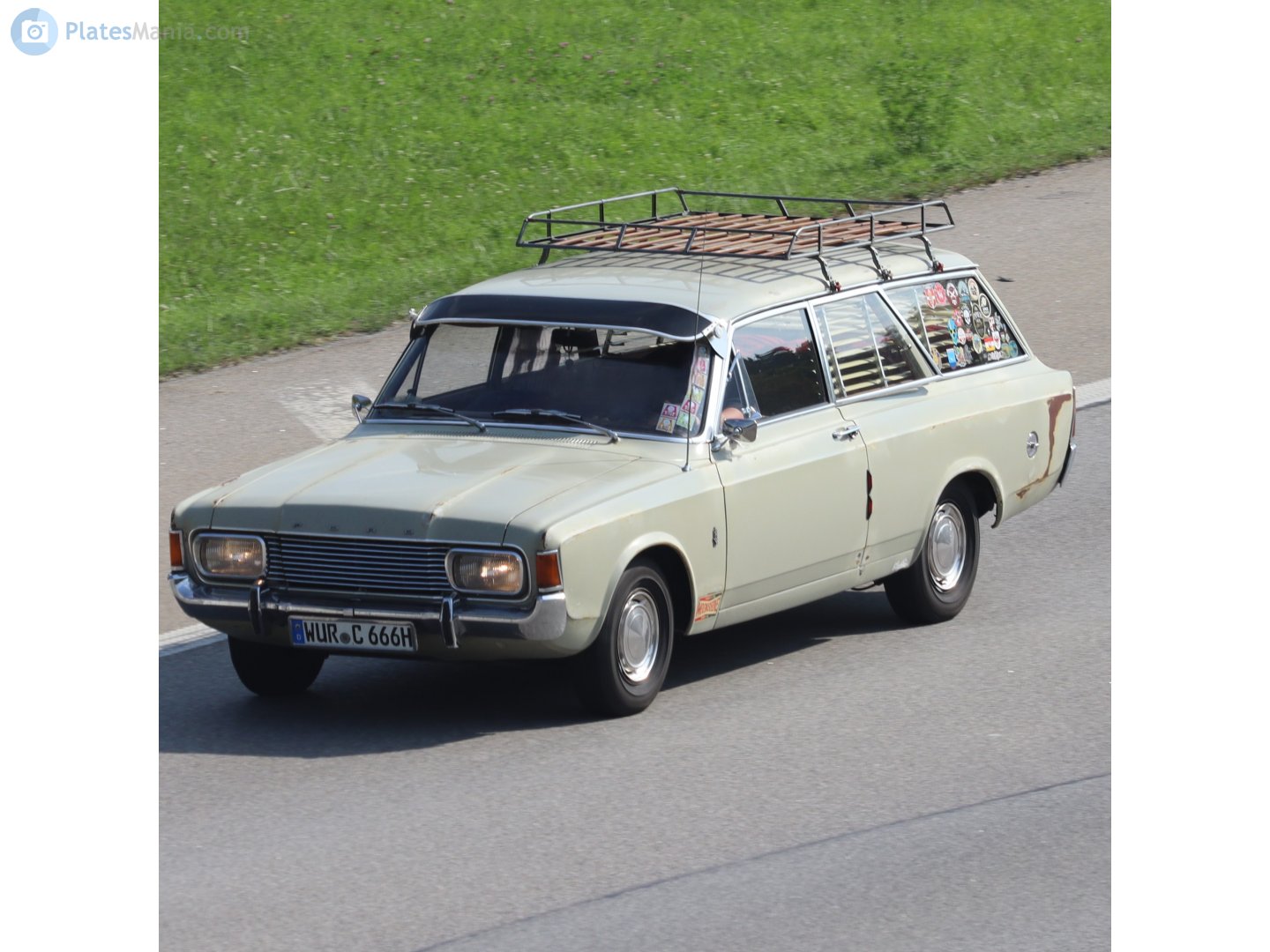 WUR C 666 H, Ford Taunus 5th gen 17M/20M Turnier Wagon (P7b), facelift, 1968–1971