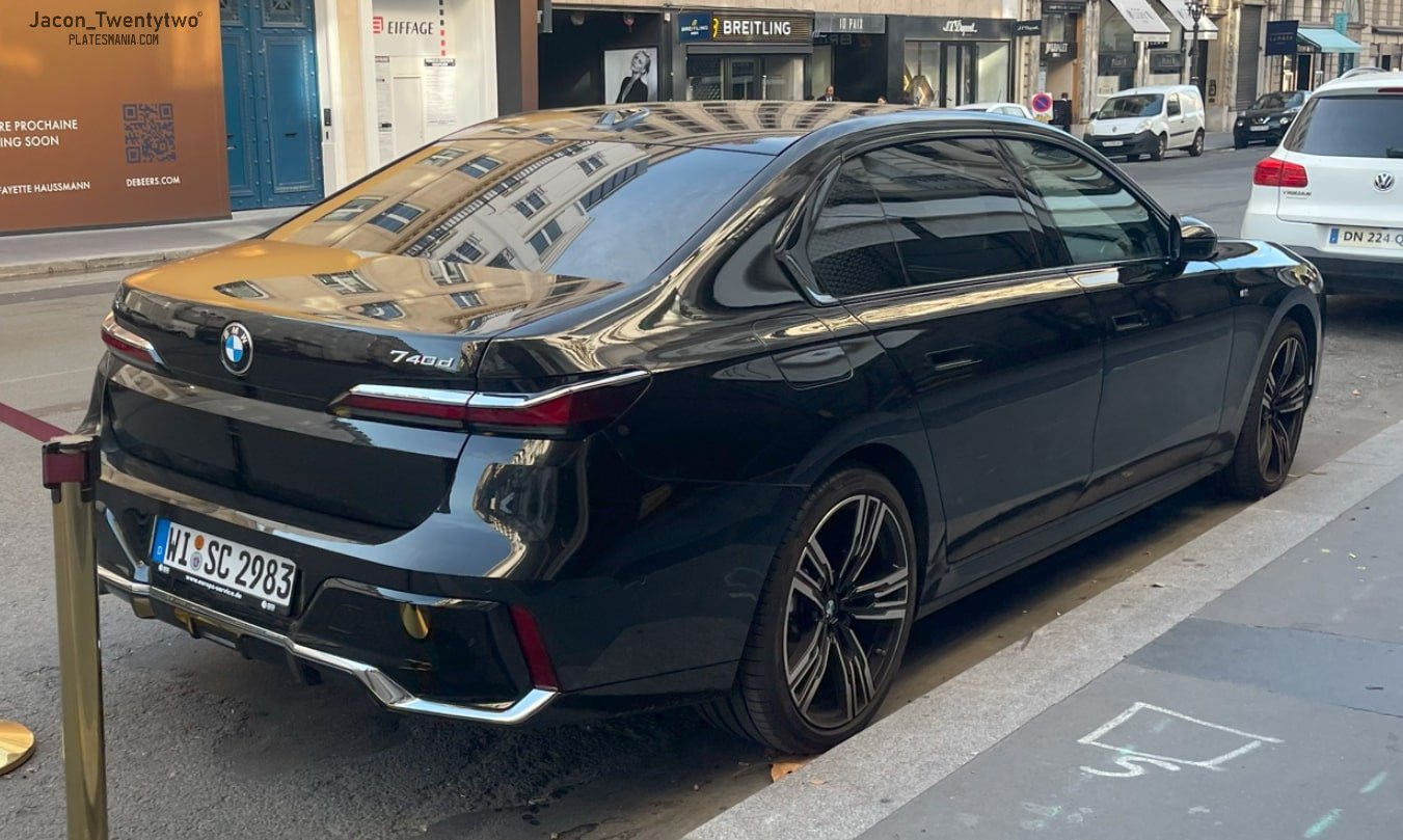 WI SC 2983, BMW 7 Series 7th gen (G70), 2022–