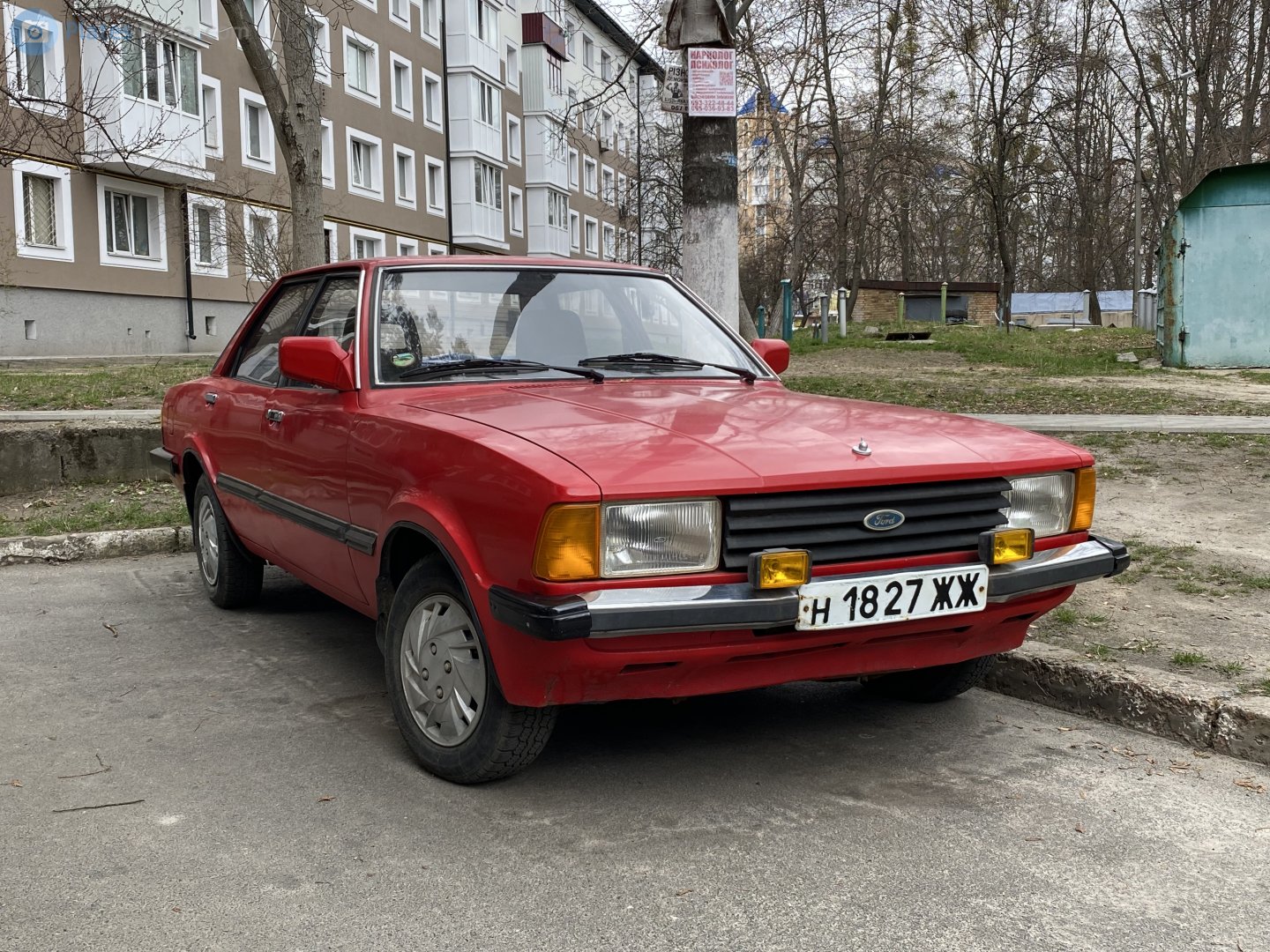 н 1827 ЖЖ, Ford Taunus 7th gen 4-door Sedan (TC3), facelift, 1979–1983 (–1994 for TR-market)