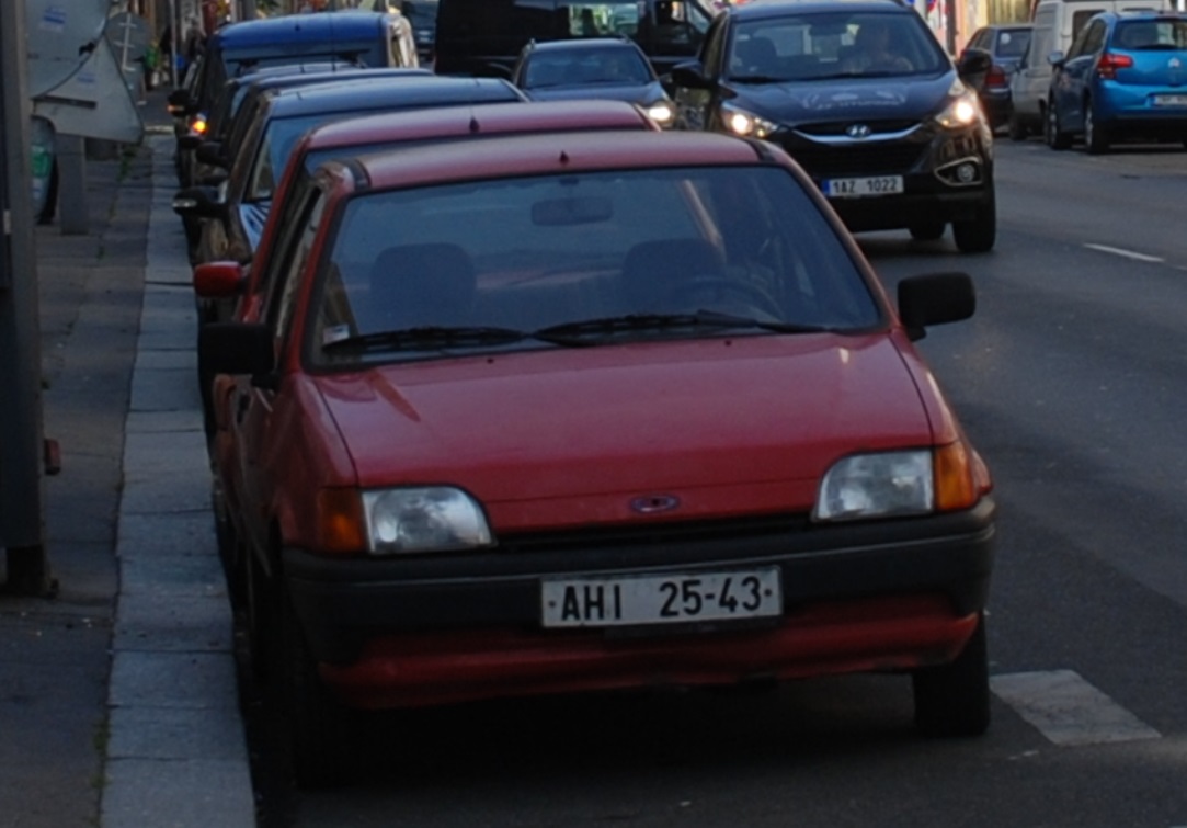 AHI 25-43, Ford Fiesta 3rd gen (Classic) 3-door Hatch (FAJ; BE13), 1989–1997