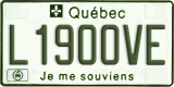 Quebec, Vanity Plates