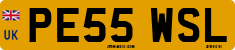 License plate of the United Kingdom, 2001 year system
