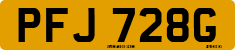 License plate of the United Kingdom, 1963 year system