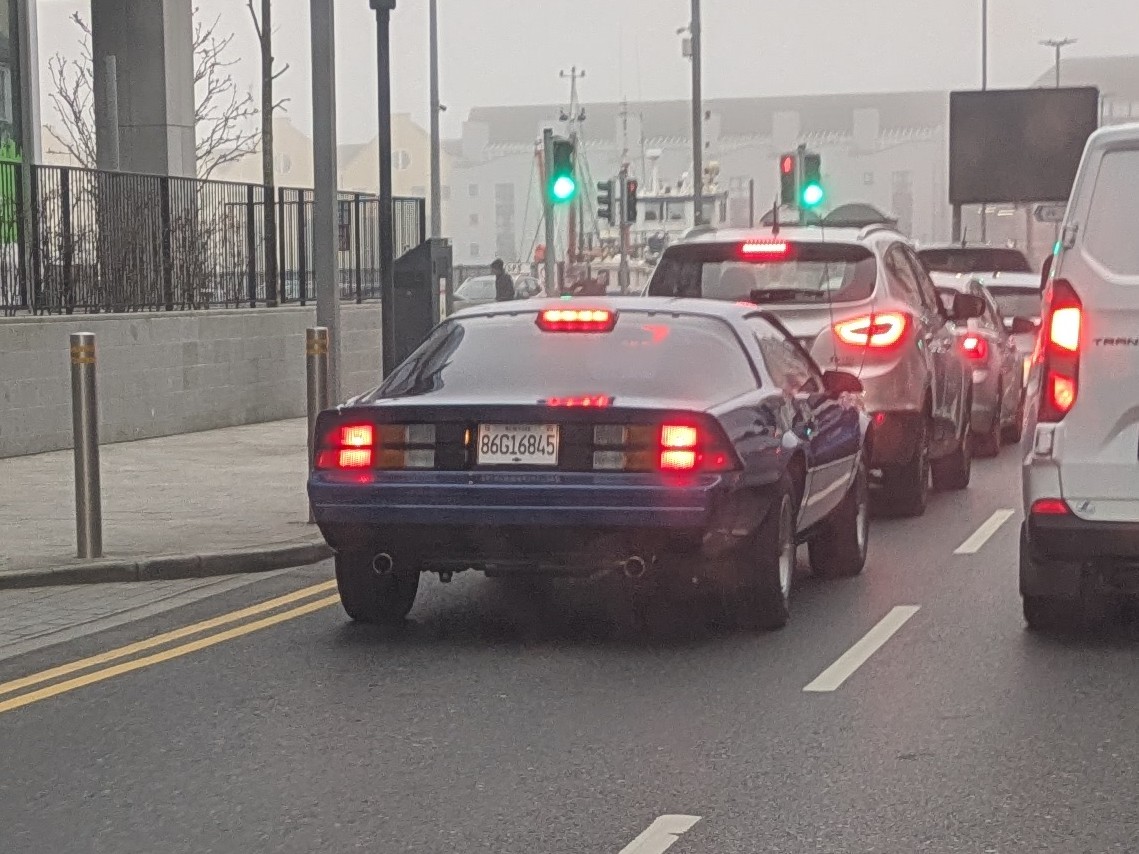 86-G-16845, Chevrolet Camaro 3rd gen Coupé (F III), 1981–1992