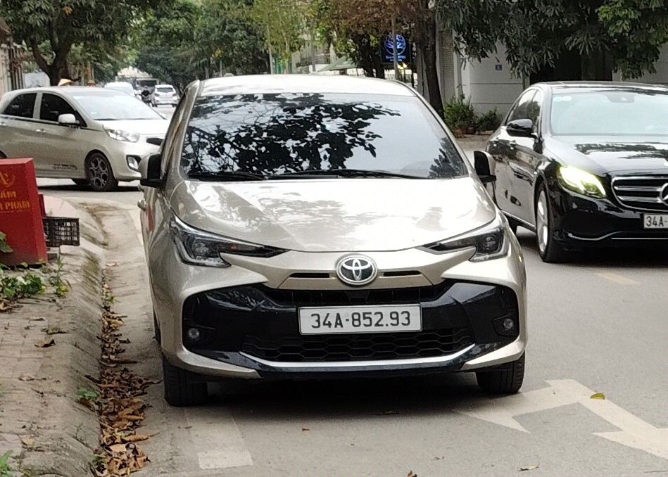 34A-852.93, Toyota Vios 3rd gen Sedan (XP150; VN-market), 2nd facelift, 2023–