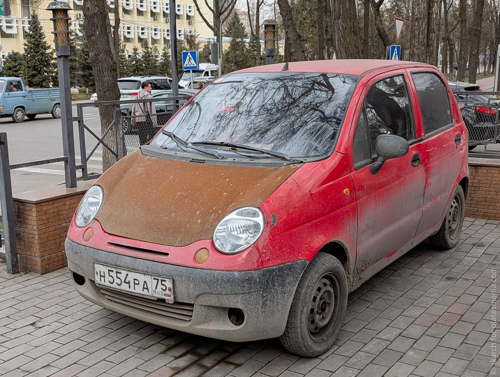 н 554 ра 75, Daewoo Matiz 1st gen (M150), facelift, 2000­–2011  (­–2015 for CIS-market)