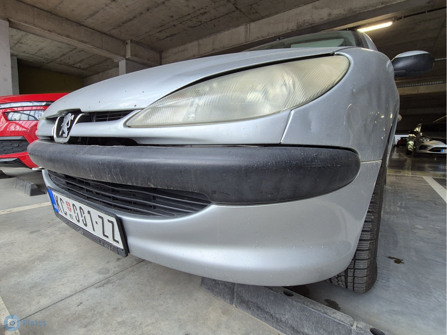 KC 001-ZZ, Peugeot 206 1st gen 5-door Hatch (T11), 1998–2009 (–2012 for IR-market)