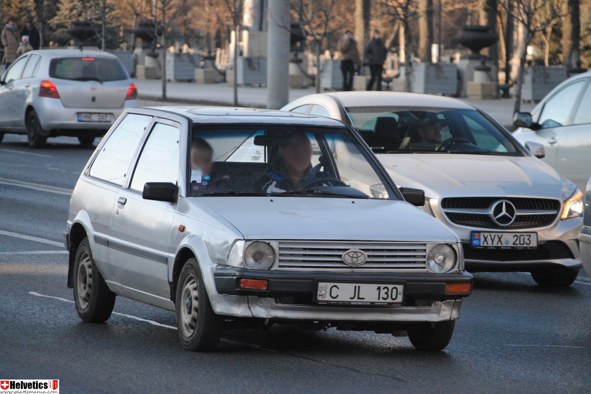 C JL 130, Toyota Starlet 3rd gen 3-door Hatch (P70), 1984–1989
