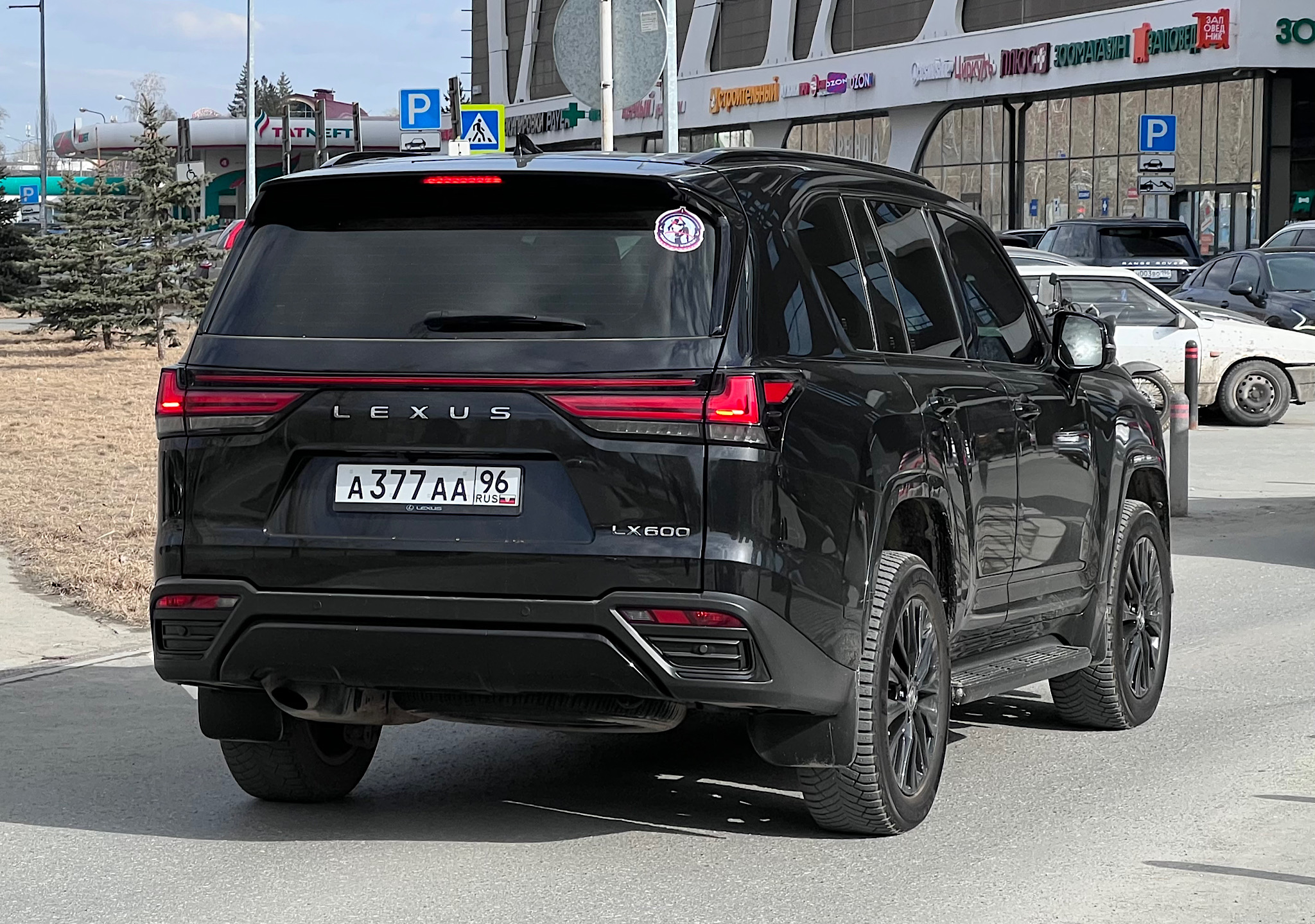 а 377 аа 96, Lexus LX 4th gen (J310), 2021–