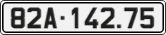 License plate of Vietnam, Cars
