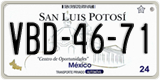 San Luis Potosí, Cars (AAA-00-00)
