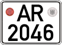 German license plate, Official services and consulates