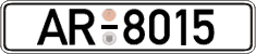 German license plate, Official services and consulates