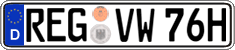 German license plate, Plates for oldtimers (type 