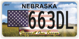 Nebraska, Specialty plates (123AB)