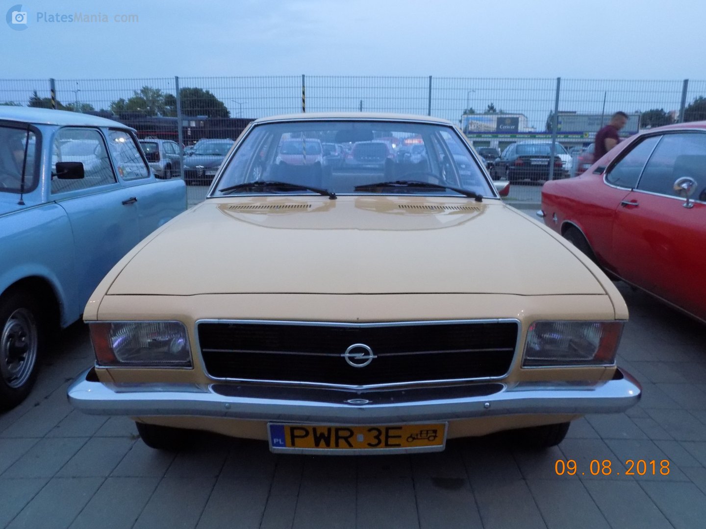 PWR 3E, Opel Rekord 4th gen 2-door Sedan (D), 1972–1977