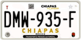 Chiapas, Cars (AAA-000-A)