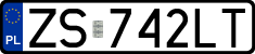 License plates of Poland, Regular car plates
