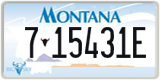 Montana, 1-12345A / 10-1234A