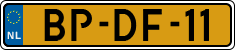 License plate of the Netherlands, Heavy Commercial Vehicles (1994 system)