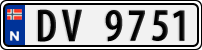 License plate of Norway, Trailers, motorcycles, special vehicles