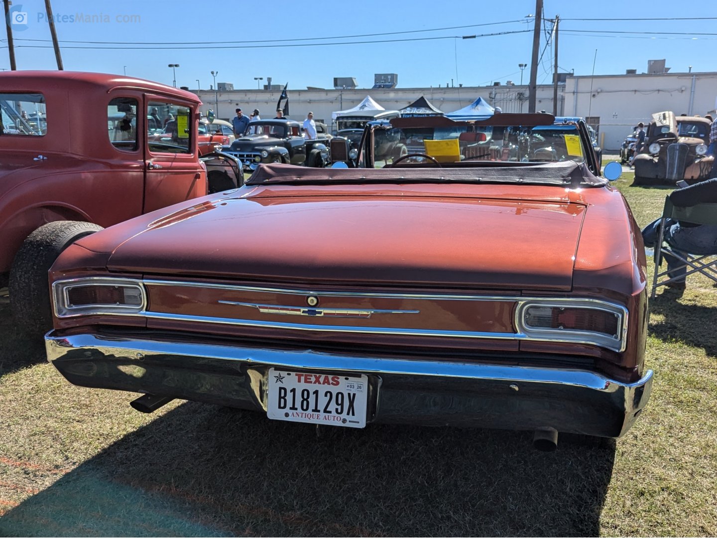 B18129X, Chevrolet Chevelle 1st gen 1966 2-door Convertible (67; A-body), 2nd facelift, 1965–1966