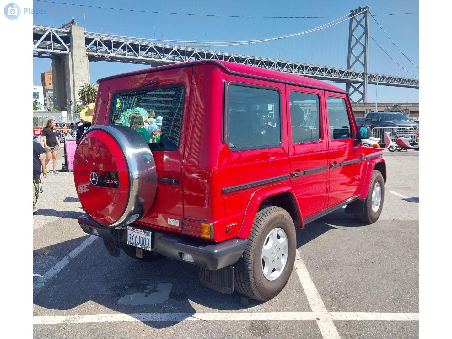 3XYJ000, Mercedes-Benz G-Klasse 1st gen 5-door SUV (W463), 1990–2018