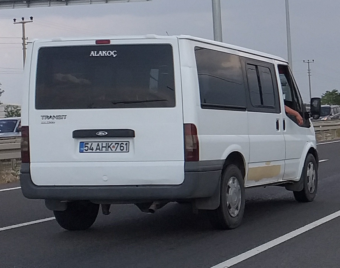 54 AHK 761, Ford Transit 3rd gen Van (V347/V348), 1st facelift, 2006–2014