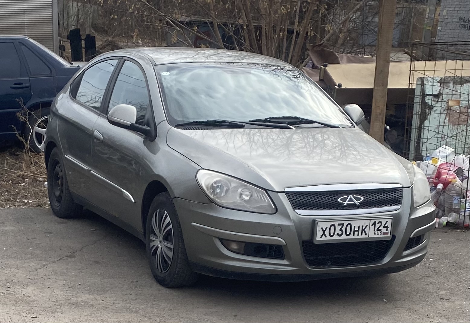 х 030 нк 124, Chery (Chirey) A3 1st gen Sedan (M11), 2008–2015