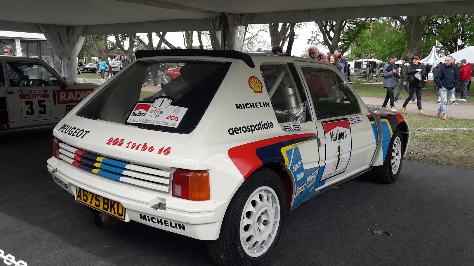 A675BKU, Peugeot 205 1st gen 3-door Hatch (20A/C), 1983–1998