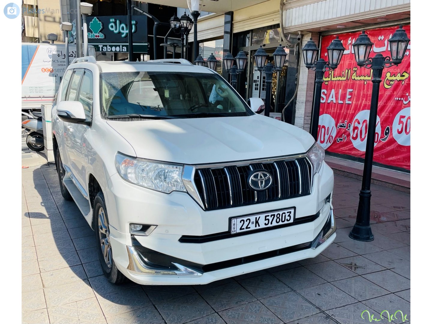 22 K 57803, Toyota Land Cruiser Prado 4th gen 5-door SUV (J150), 2nd facelift, 2017–2023