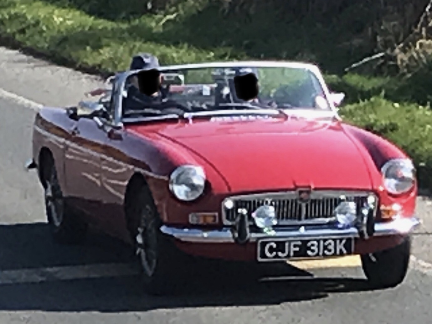 CJF313K, MG B 1st gen Roadster, 1962–1980