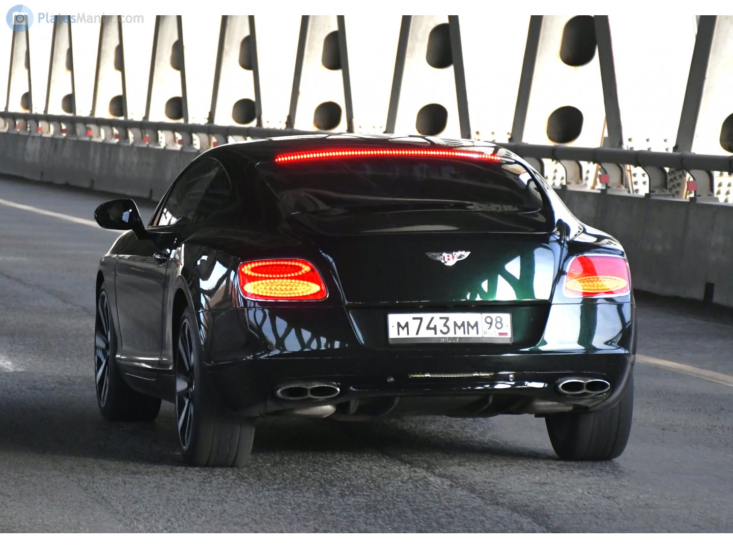 м 743 мм 98, Bentley Continental 5th gen GT, 2011–2018