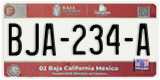 Baja California, Cars (AAA-000-A)
