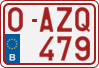 License plate of Belgium, Regular plates (2010)