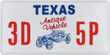 Texas, Antique Vehicle