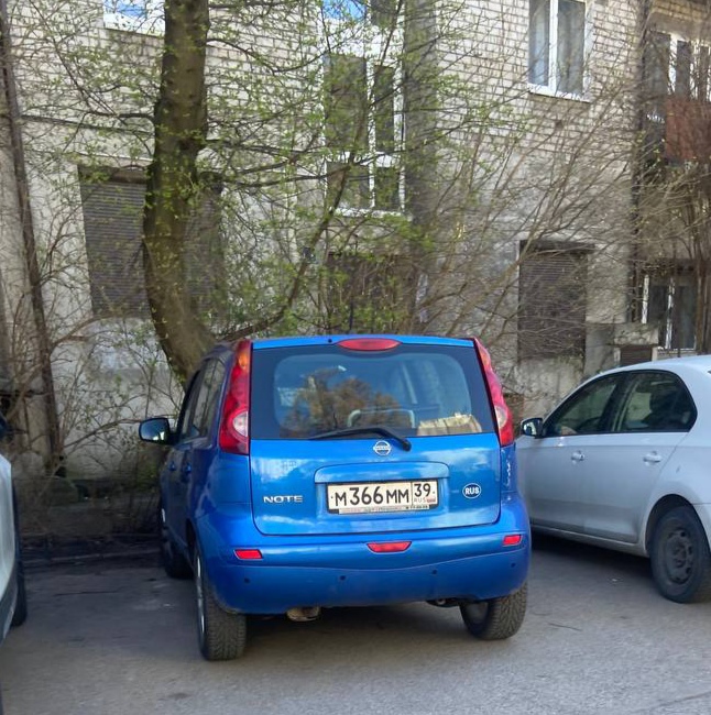 м 366 мм 39, Nissan Note 1st gen (E11), 2005–2013