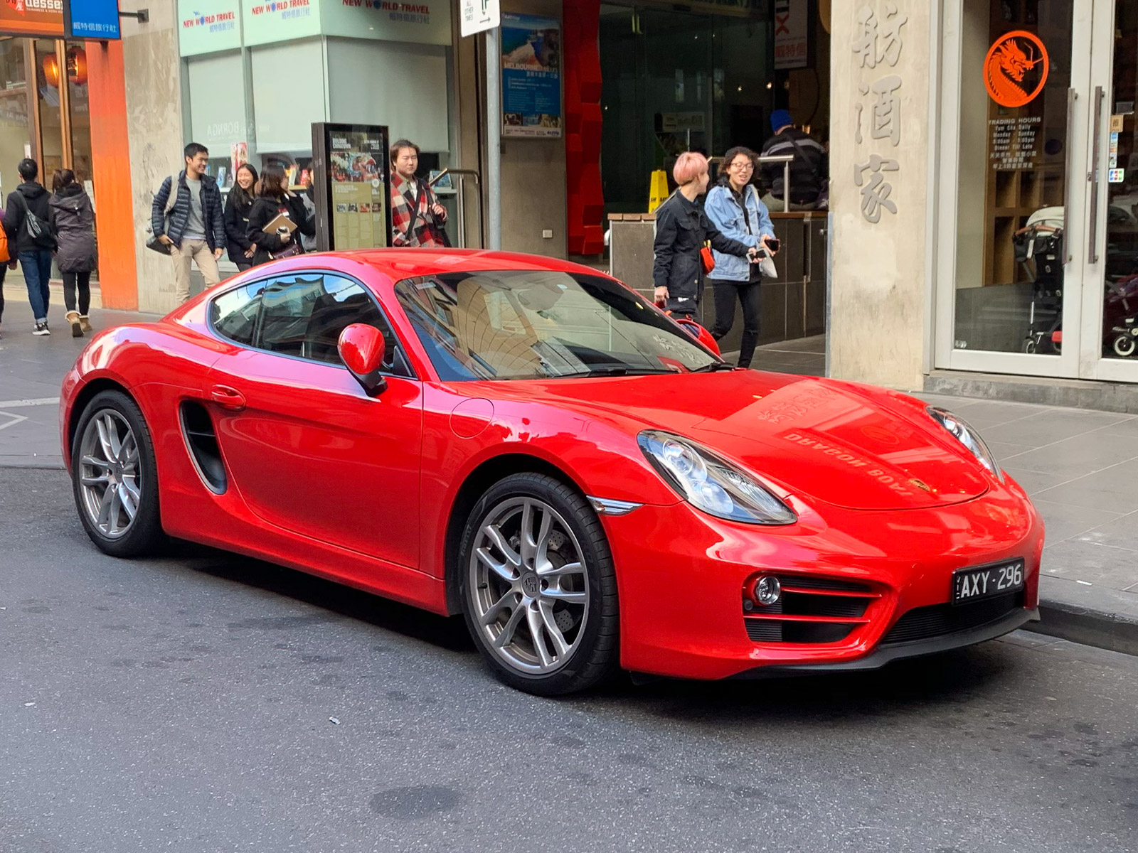 AXY-296, Porsche Cayman 2nd gen (981C), 2013–2018