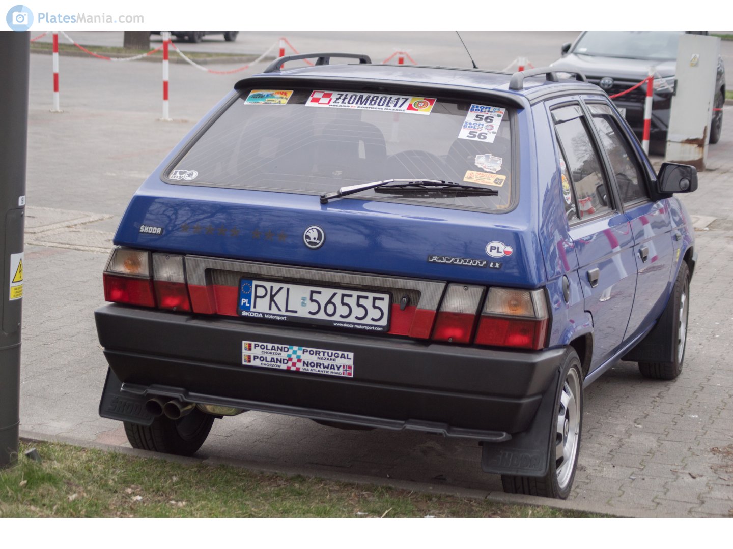 PKL 56555, Skoda Favorit 1st gen Hatch (Type 781), 1987–1995