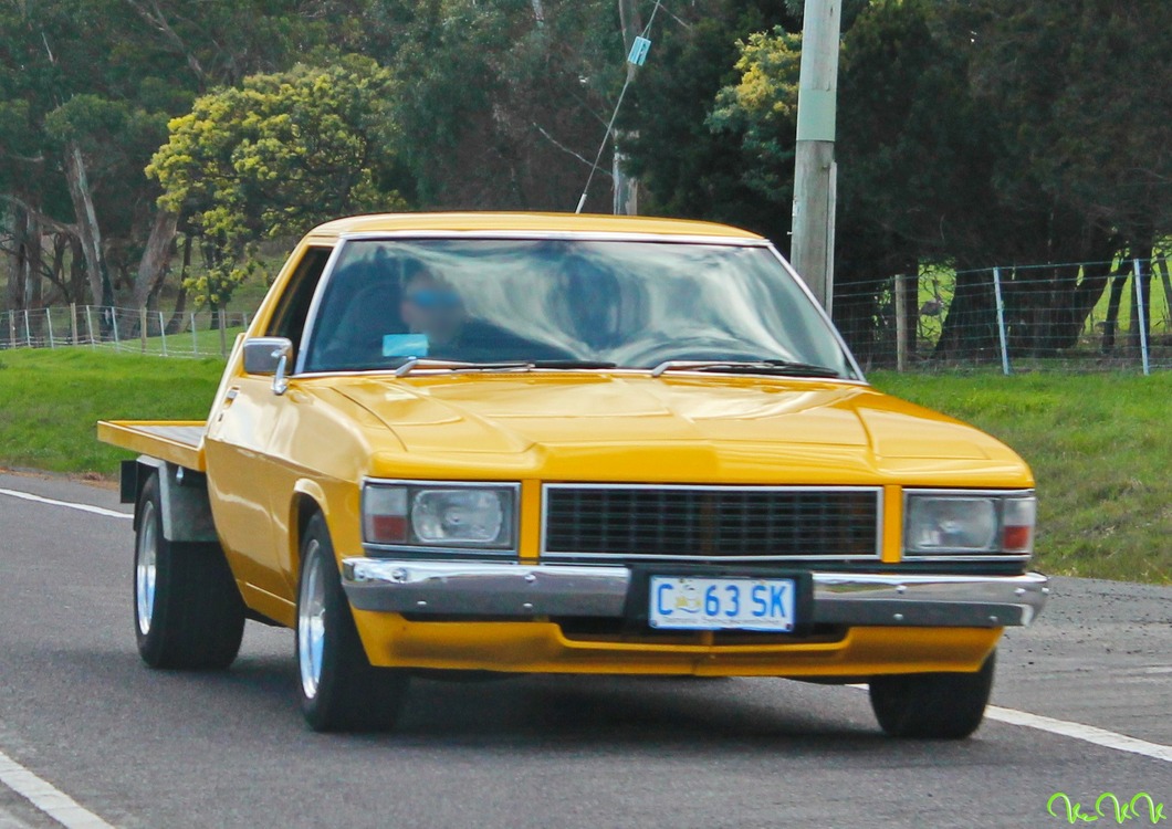 C 63 SK, Holden Kingswood 2nd gen Utility (HQ/HJ/HX/HZ/WB), 1971–1985