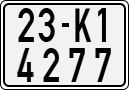 License plate of Vietnam, Motorcycles