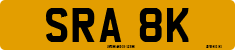 License plate of the United Kingdom, 1963 year system