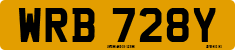 License plate of the United Kingdom, 1963 year system