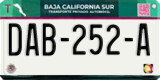 Baja California Sur, Cars (AAA-000-A)