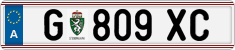 License plate of Austria, Regular plates