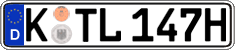 German license plate, Plates for oldtimers (type 