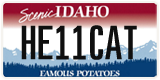 Idaho, Vanity Plates