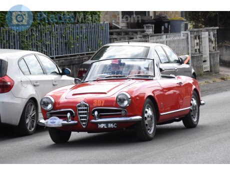 HPL 116C, Alfa Romeo Giulia