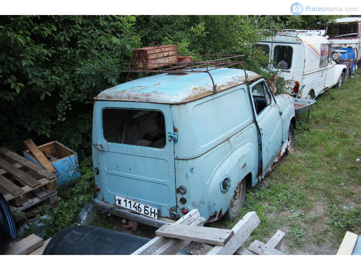 ж 1146 БН, Austin A35 Van, 1956–1968