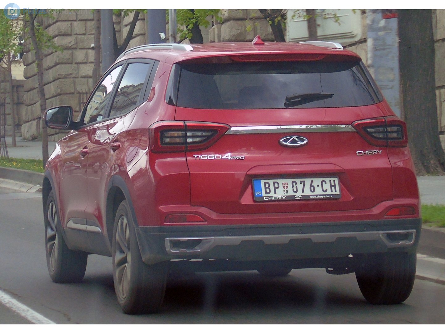 BP 076-CH, Chery (Chirey) Tiggo 4 1st gen Pro (T19), 2nd facelift, 2021–